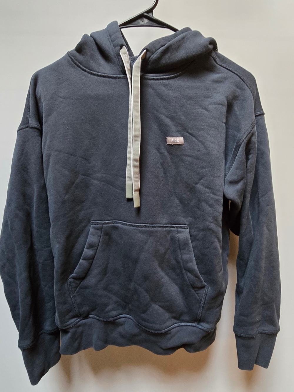 FIGS Women’s Dark Harbor Off-Shift Hoodie - XS